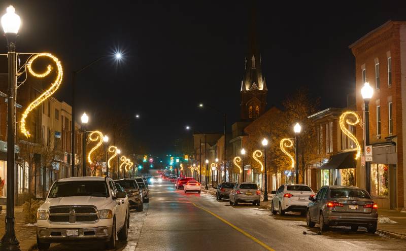 Oakville Christmas Lights 2023 Pic